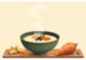 Chinese Food Therapy for Soothing Irritable Bowel with Spleen Tonics