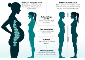 Acupuncture Weight Loss Studies Compare Manual Versus Electroacupuncture Outcomes