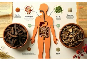 Chinese Herbs for Weight Loss Supporting Healthy Gut Microbiota and Digestion