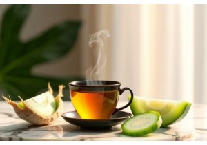Herbal Tea for Weight Loss with Bitter Melon and Lotus Root