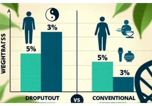 Evidence Based TCM Compares Dropout Rates Between TCM and Conventional Weight Loss Trials