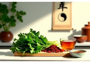 TCM Diet Plan Featuring Bitter Greens for Liver Cleansing Support