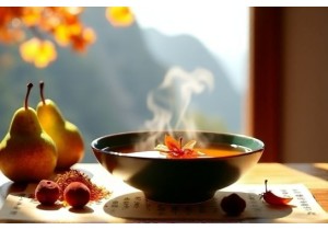 Seasonal Eating Chinese Medicine Autumn Pear and Lily Bulb Soups for Lung Yin Nourishment
