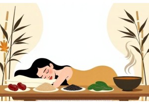 TCM Diet Plan for Postpartum Recovery with Blood Building and Qi Restoring Foods