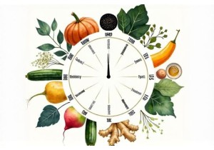 TCM Diet Plan Combining Acupuncture Timing with Meal Choices